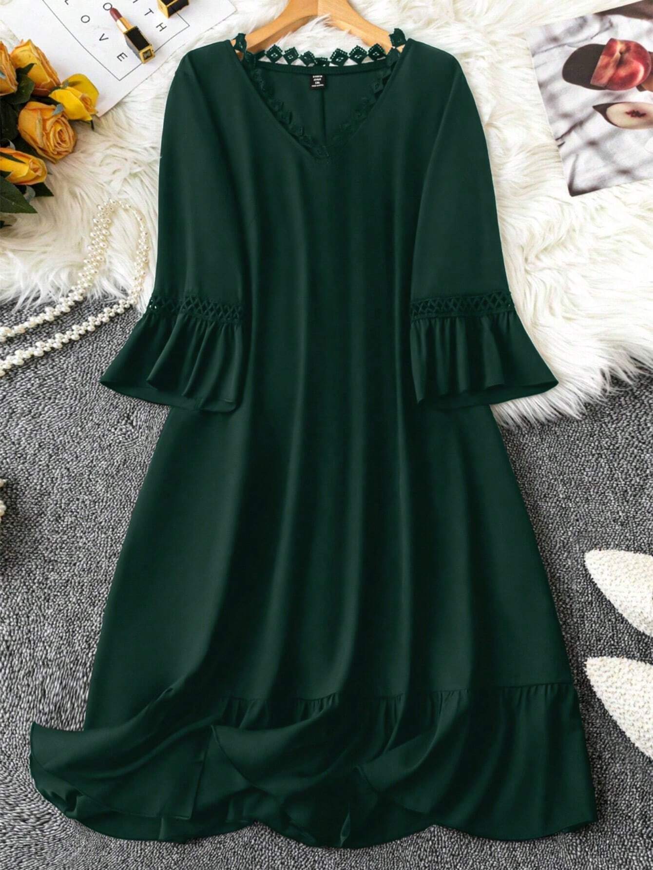 SHEIN LUNE فستان كاجوال مقاسات كبيرة